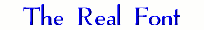 The+Real+Font+(mrn)