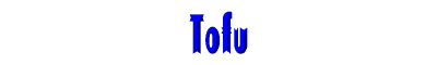 Tofu+(mrn)